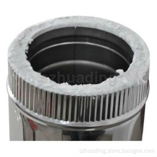 CE and Double wall insulated stainless steel chimney flue pipe